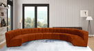 Limitless Velvet 9pc. Modular Sectional - Sterling House Interiors