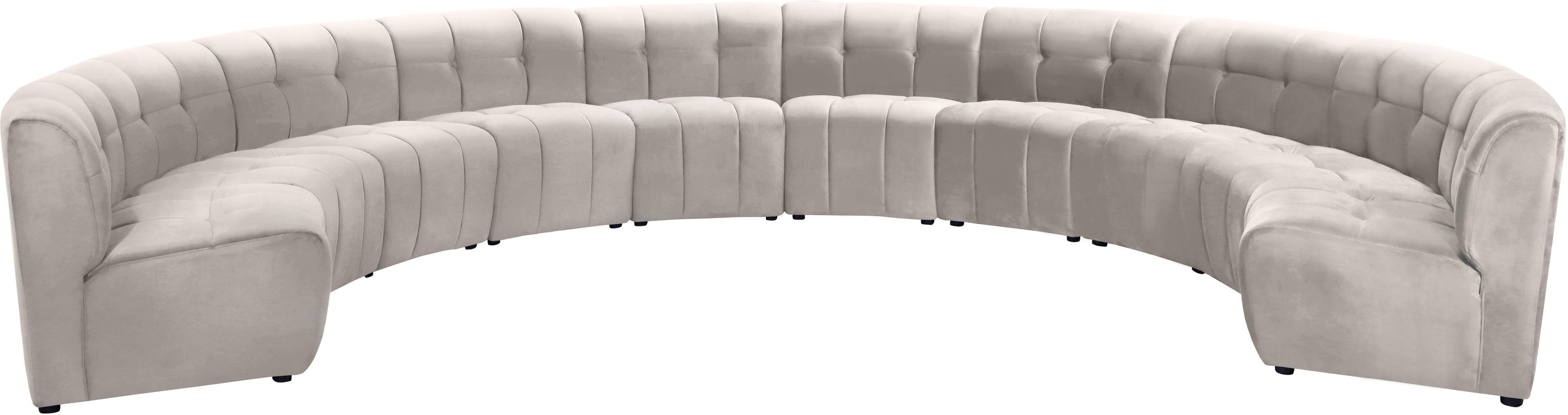 Limitless Velvet 10pc. Modular Sectional - Sterling House Interiors