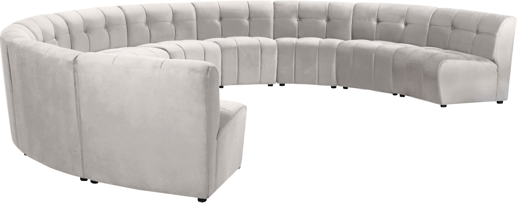 Limitless Velvet 10pc. Modular Sectional - Sterling House Interiors