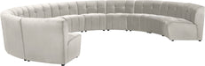 Limitless Velvet 11pc. Modular Sectional - Sterling House Interiors