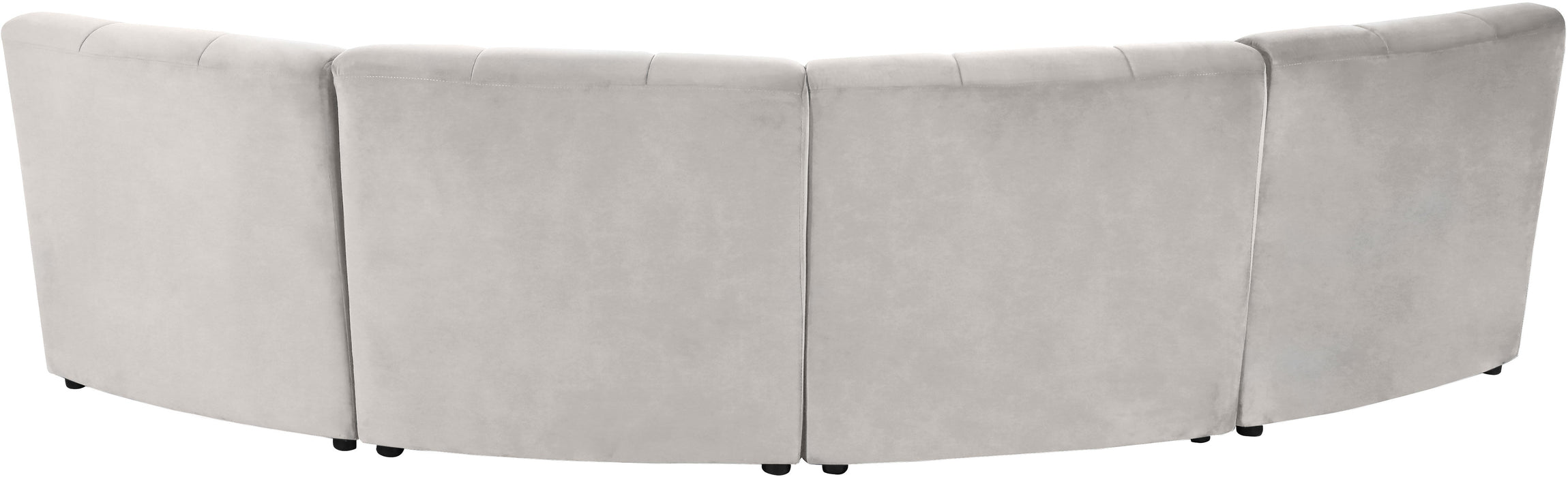 Limitless Velvet 4pc. Modular Sectional - Sterling House Interiors