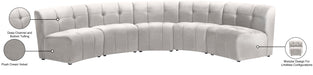 Limitless Velvet 5pc. Modular Sectional - Sterling House Interiors