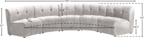 Limitless Velvet 5pc. Modular Sectional - Sterling House Interiors