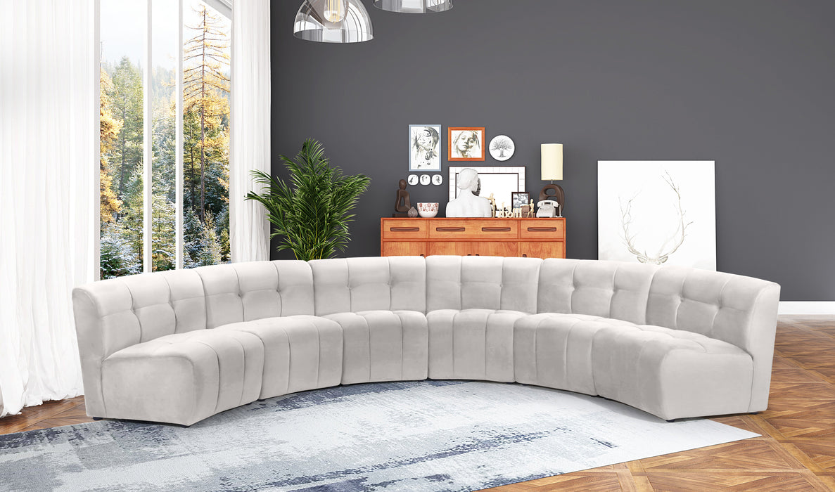 Limitless Velvet 6pc. Modular Sectional - Sterling House Interiors