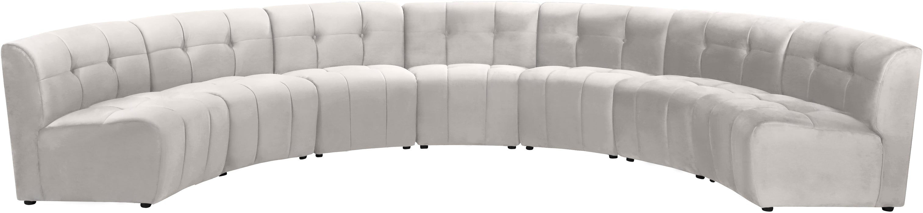 Limitless Velvet 7pc. Modular Sectional - Sterling House Interiors