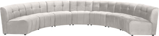 Limitless Velvet 7pc. Modular Sectional - Sterling House Interiors
