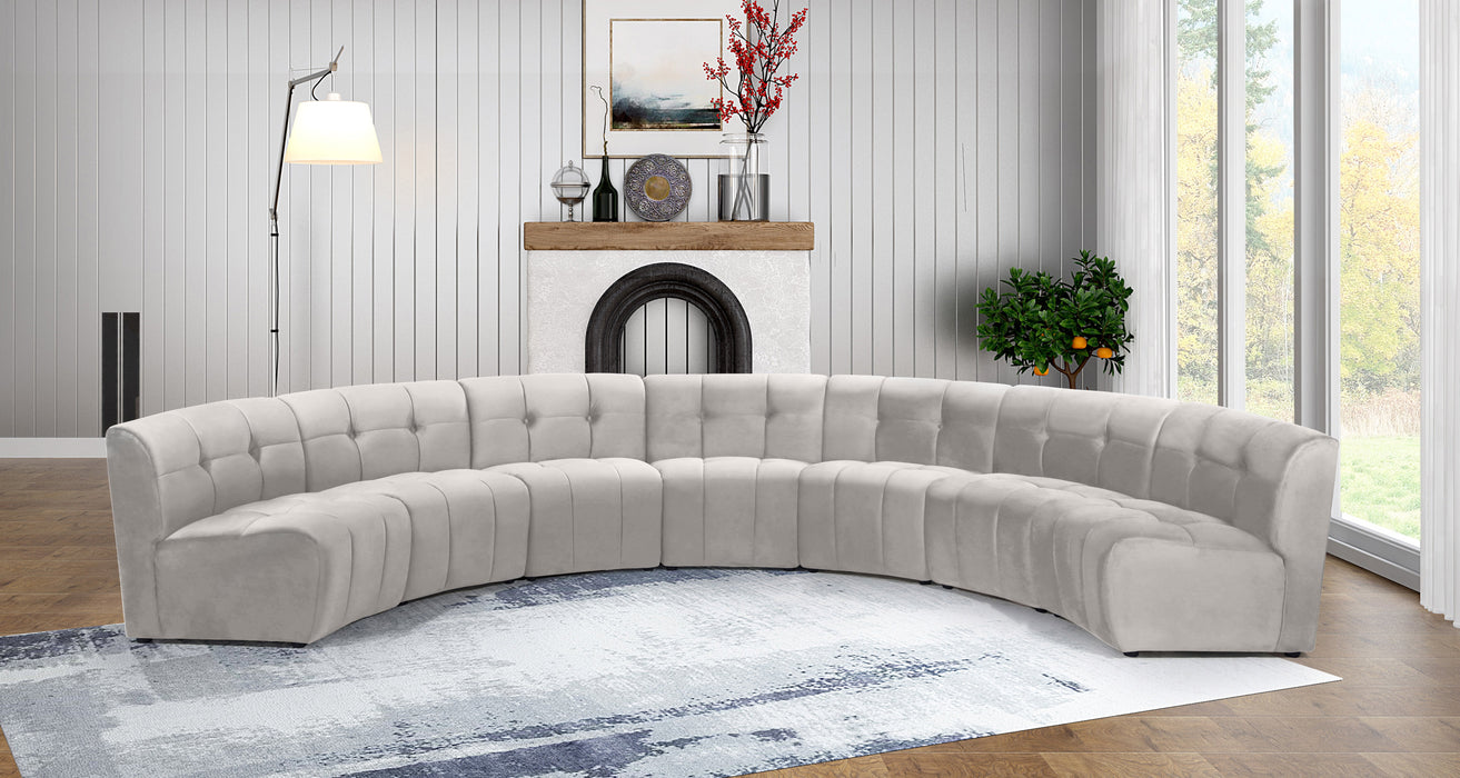 Limitless Velvet 7pc. Modular Sectional - Sterling House Interiors