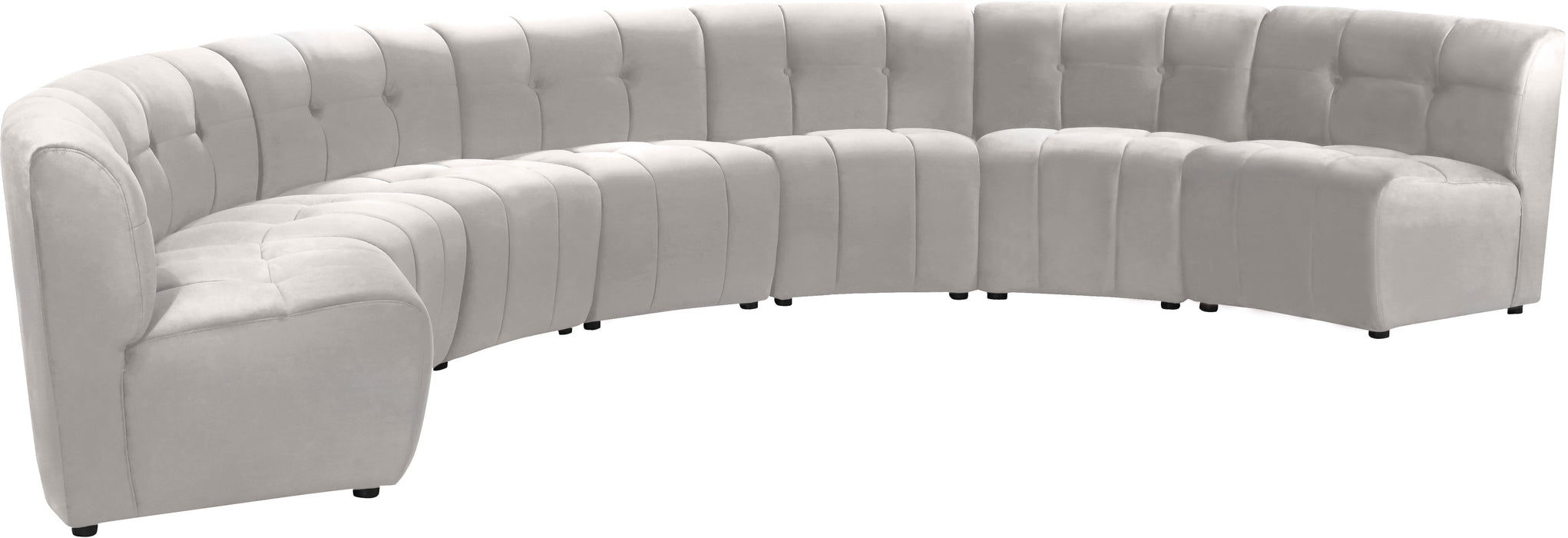 Limitless Velvet 7pc. Modular Sectional - Sterling House Interiors