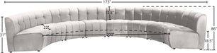 Limitless Velvet 8pc. Modular Sectional - Sterling House Interiors