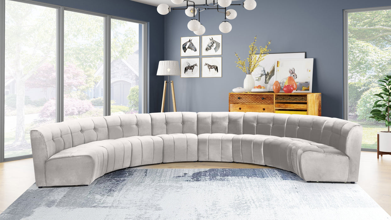 Limitless Velvet 8pc. Modular Sectional - Sterling House Interiors