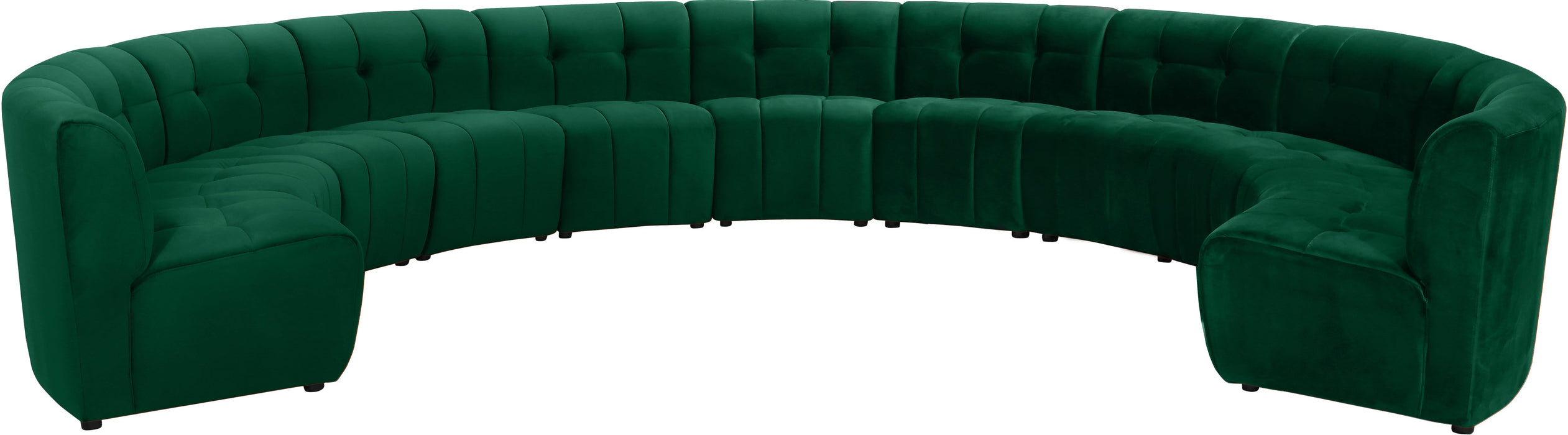 Limitless Velvet 11pc. Modular Sectional - Sterling House Interiors