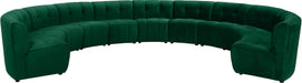 Limitless Velvet 11pc. Modular Sectional - Sterling House Interiors