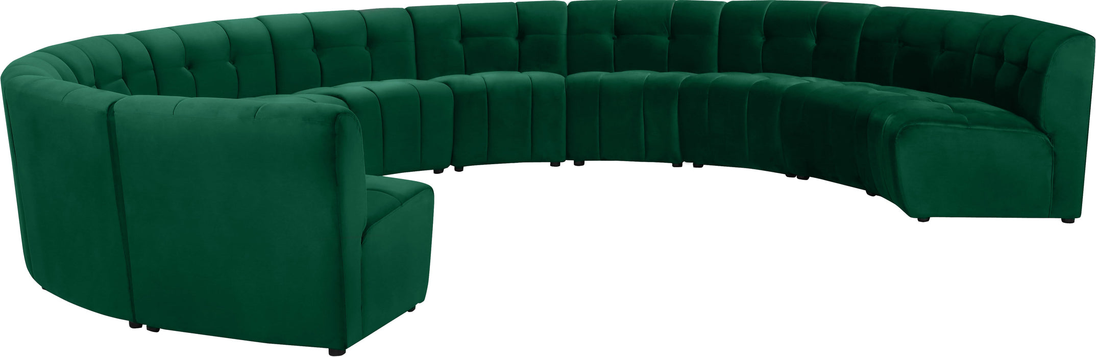 Limitless Velvet 11pc. Modular Sectional - Sterling House Interiors