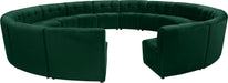 Limitless Velvet 15pc. Modular Sectional - Sterling House Interiors