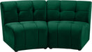 Limitless Velvet 2pc. Modular Sectional - Sterling House Interiors