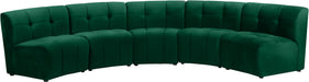 Limitless Velvet 5pc. Modular Sectional - Sterling House Interiors
