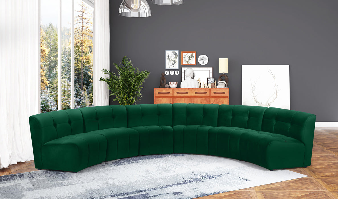 Limitless Velvet 6pc. Modular Sectional - Sterling House Interiors