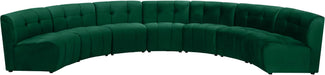 Limitless Velvet 7pc. Modular Sectional - Sterling House Interiors