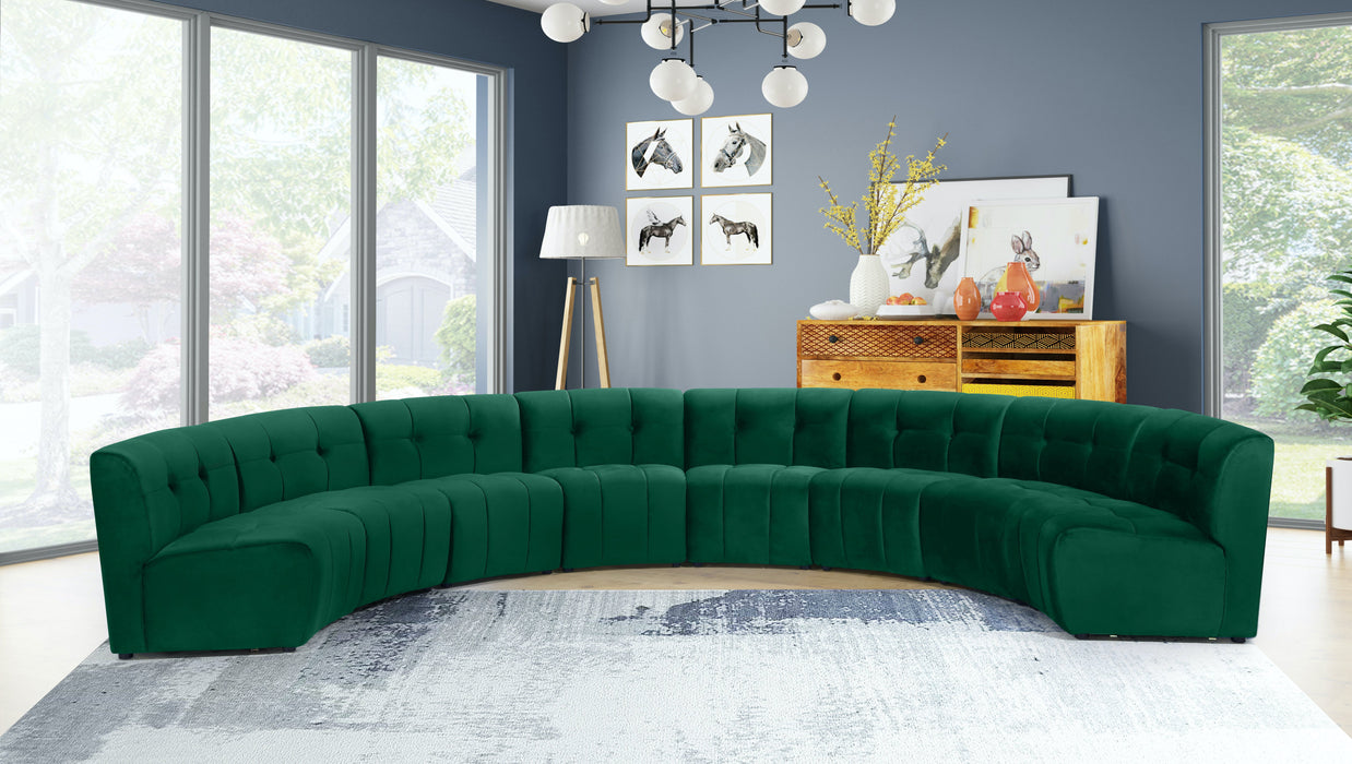 Limitless Velvet 8pc. Modular Sectional - Sterling House Interiors