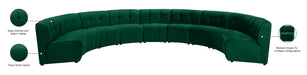 Limitless Velvet 9pc. Modular Sectional - Sterling House Interiors