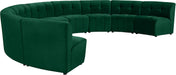 Limitless Velvet 9pc. Modular Sectional - Sterling House Interiors