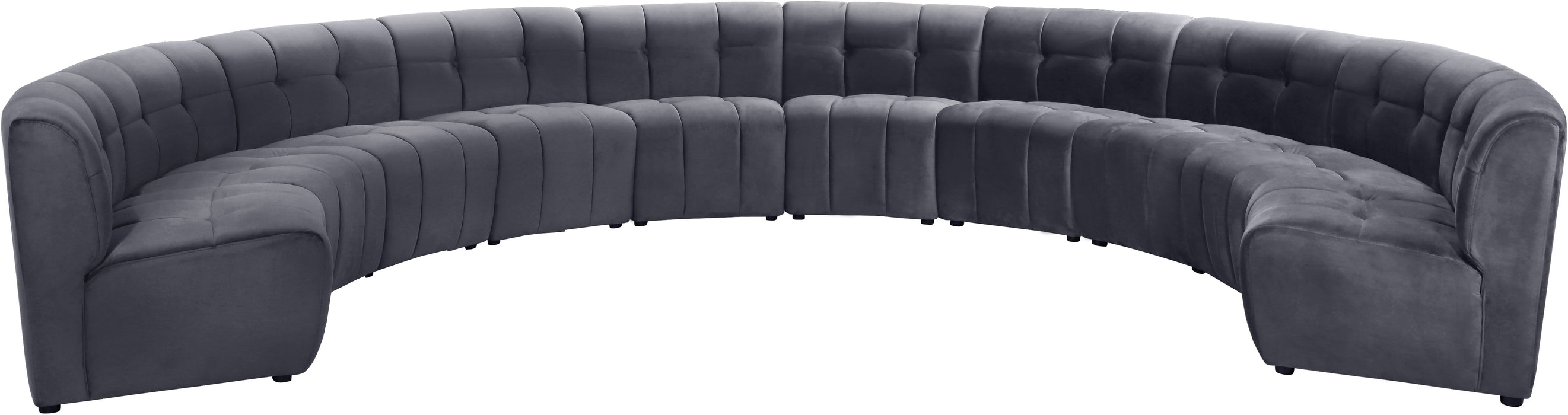 Limitless Velvet 10pc. Modular Sectional - Sterling House Interiors