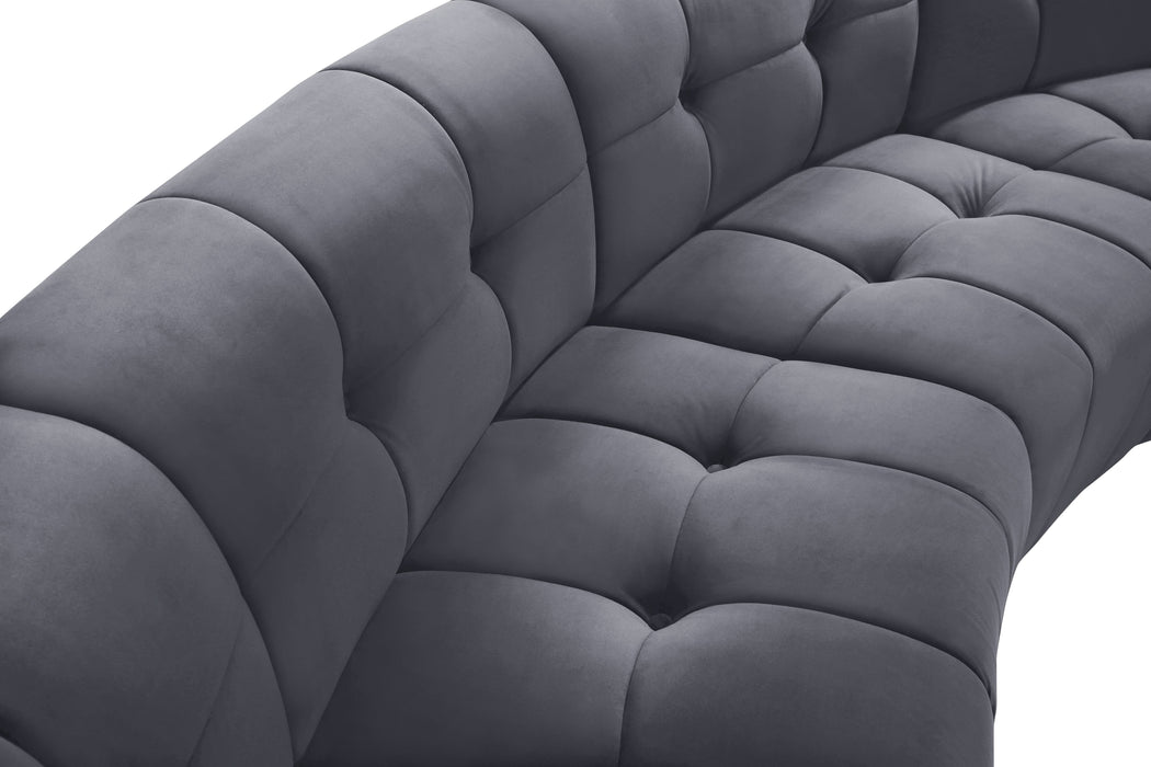 Limitless Velvet 10pc. Modular Sectional - Sterling House Interiors