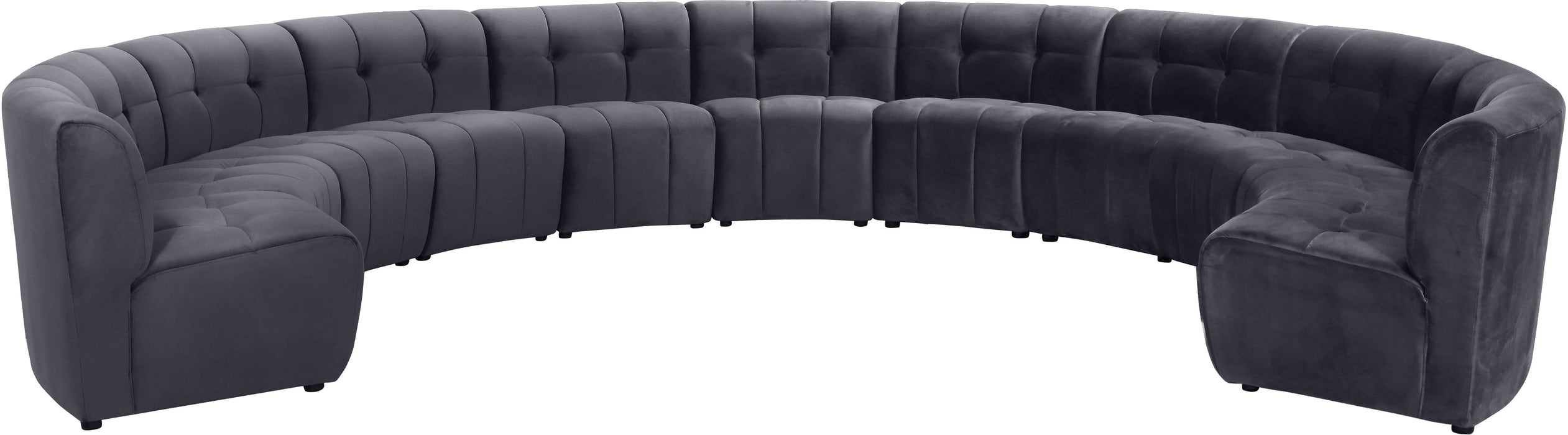 Limitless Velvet 11pc. Modular Sectional - Sterling House Interiors