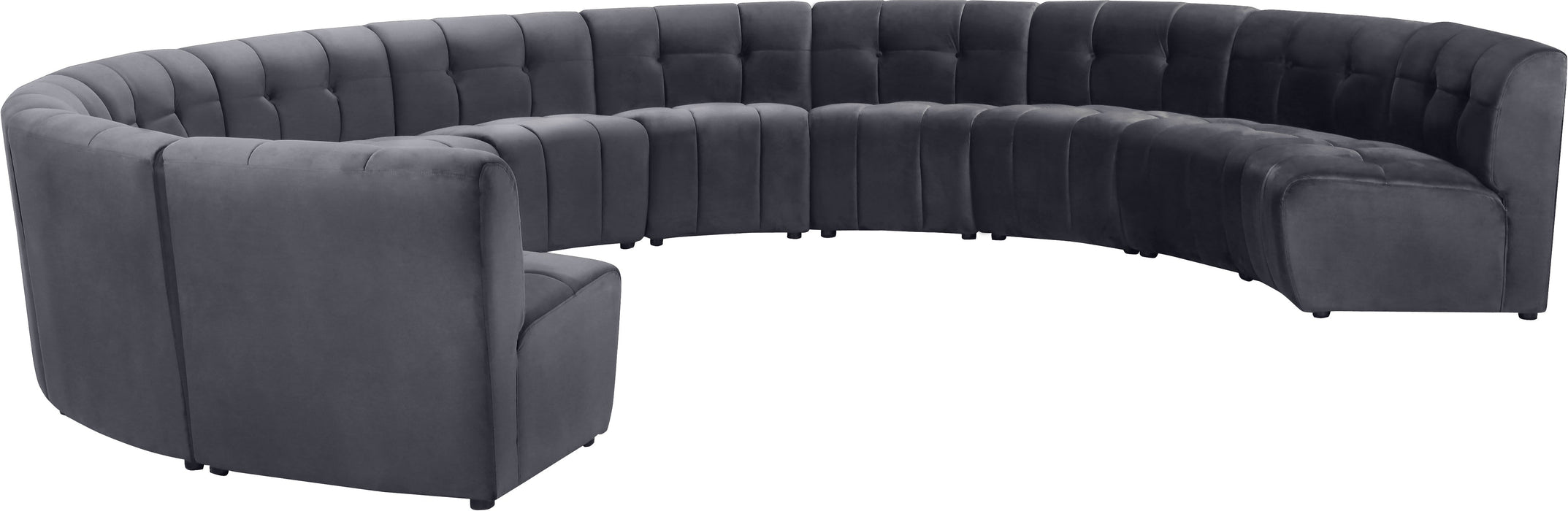 Limitless Velvet 11pc. Modular Sectional - Sterling House Interiors