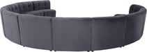 Limitless Velvet 11pc. Modular Sectional - Sterling House Interiors