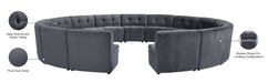 Limitless Velvet 15pc. Modular Sectional - Sterling House Interiors