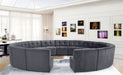 Limitless Velvet 15pc. Modular Sectional - Sterling House Interiors