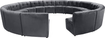Limitless Velvet 15pc. Modular Sectional - Sterling House Interiors