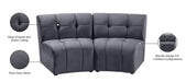 Limitless Velvet 2pc. Modular Sectional - Sterling House Interiors