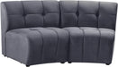 Limitless Velvet 2pc. Modular Sectional - Sterling House Interiors