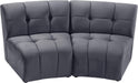 Limitless Velvet 2pc. Modular Sectional - Sterling House Interiors