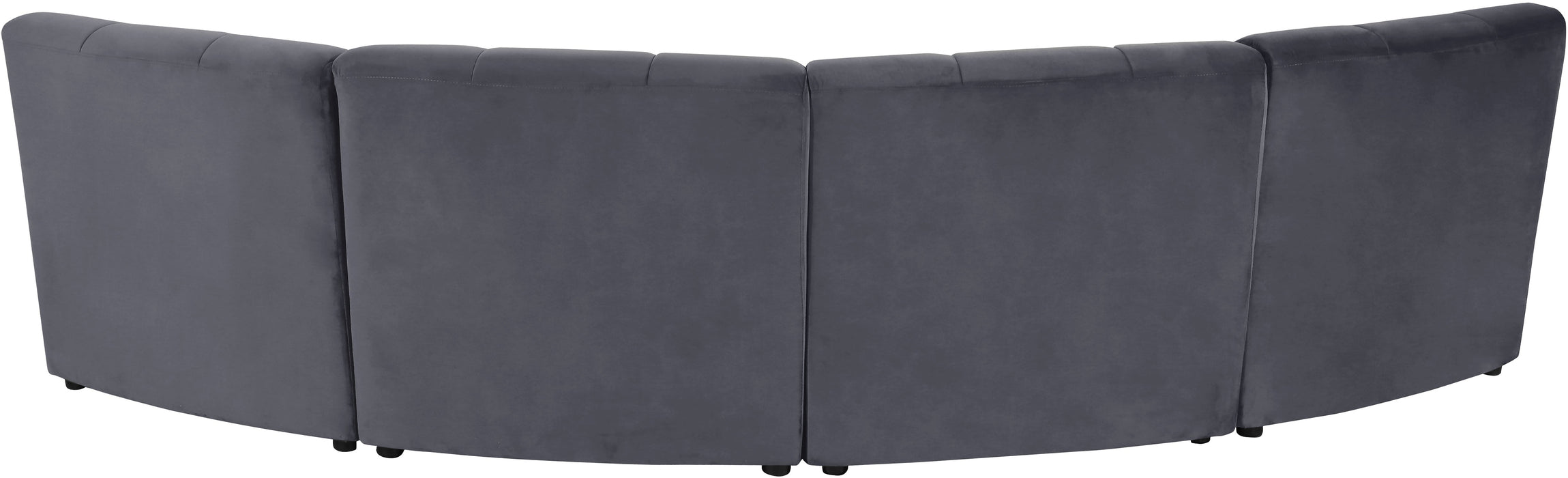 Limitless Velvet 4pc. Modular Sectional - Sterling House Interiors