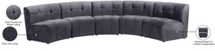 Limitless Velvet 5pc. Modular Sectional - Sterling House Interiors