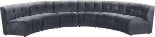 Limitless Velvet 6pc. Modular Sectional - Sterling House Interiors