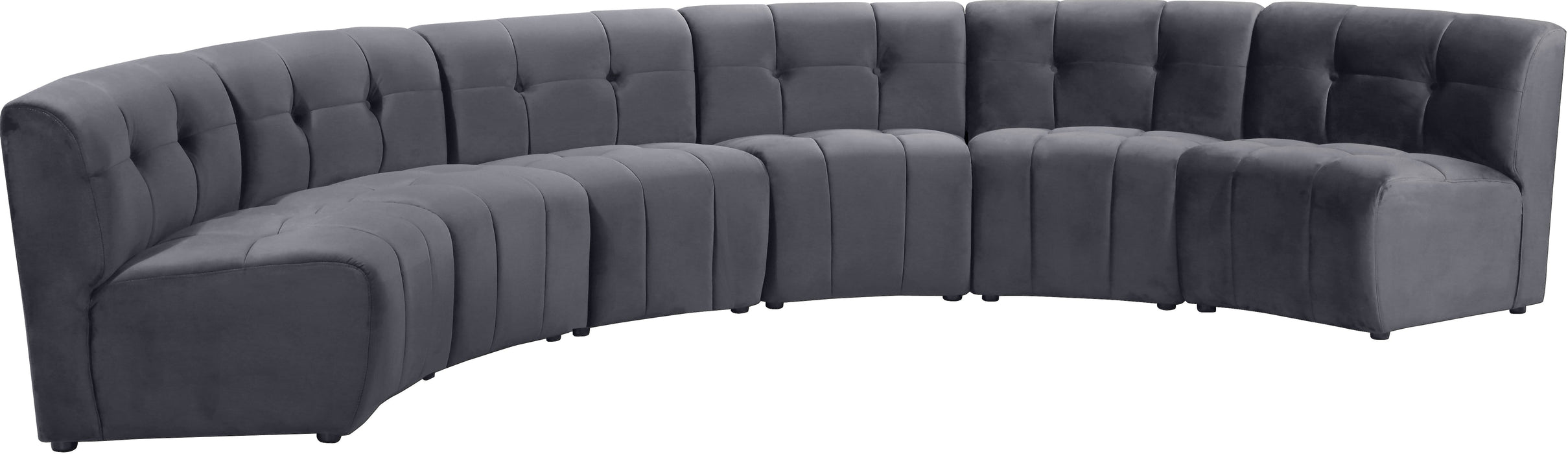 Limitless Velvet 6pc. Modular Sectional - Sterling House Interiors