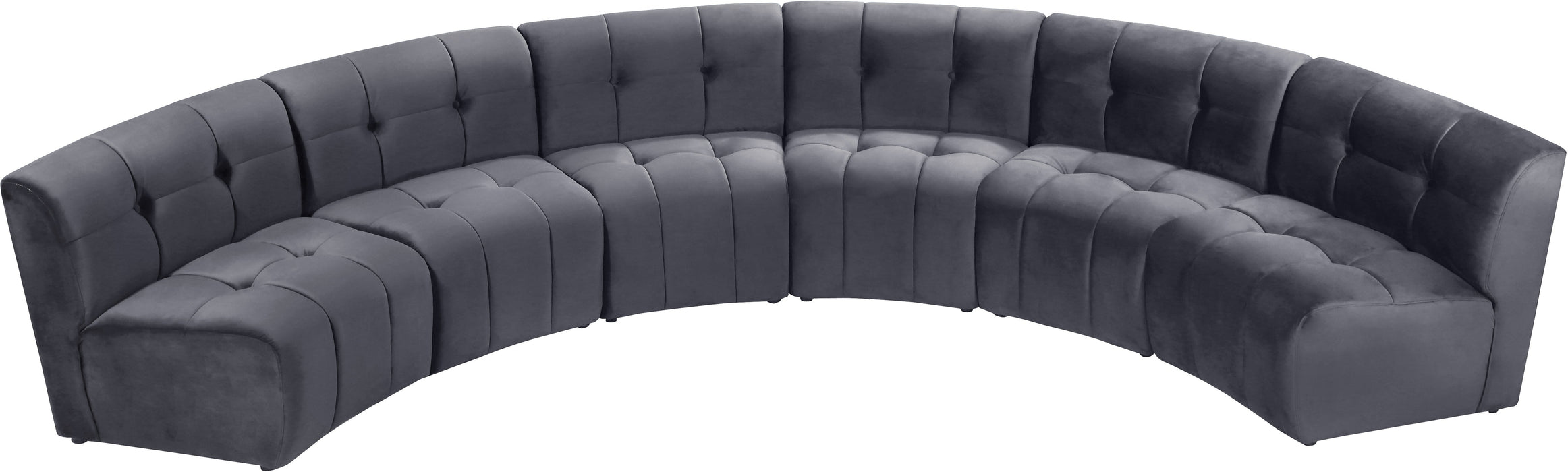 Limitless Velvet 6pc. Modular Sectional - Sterling House Interiors