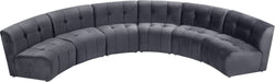 Limitless Velvet 6pc. Modular Sectional - Sterling House Interiors