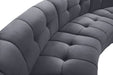 Limitless Velvet 6pc. Modular Sectional - Sterling House Interiors