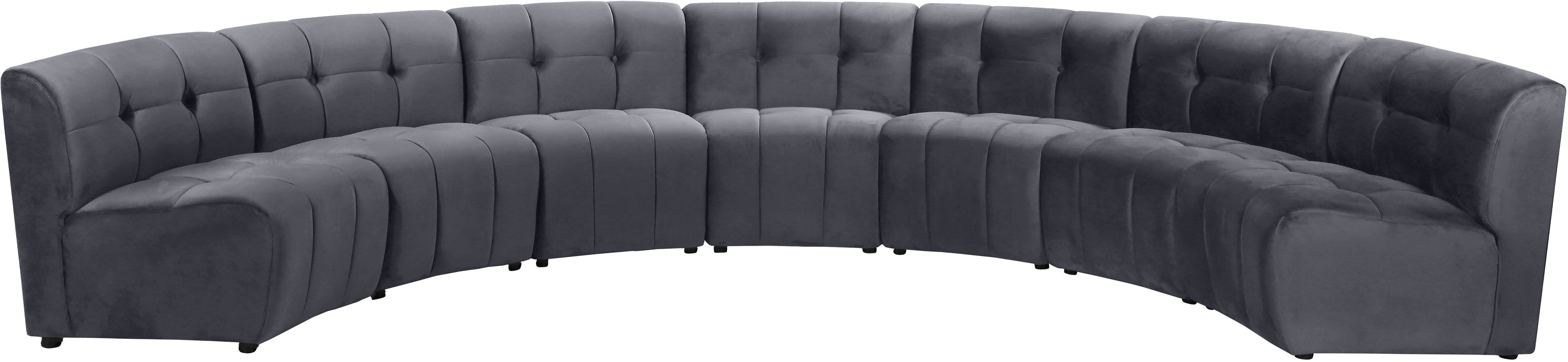 Limitless Velvet 7pc. Modular Sectional - Sterling House Interiors