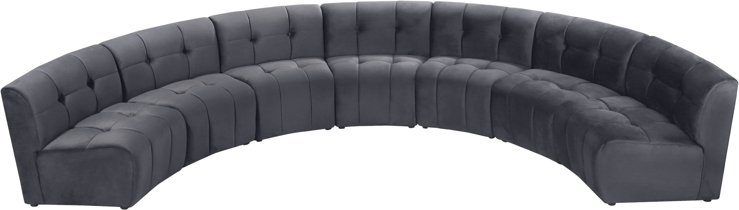 Limitless Velvet 7pc. Modular Sectional - Sterling House Interiors