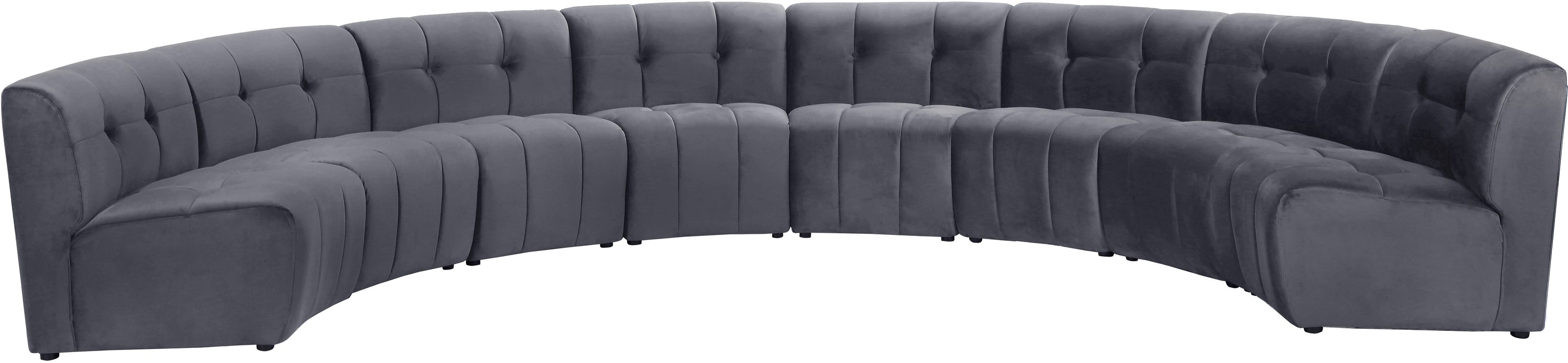 Limitless Velvet 8pc. Modular Sectional - Sterling House Interiors