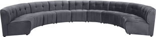 Limitless Velvet 9pc. Modular Sectional - Sterling House Interiors