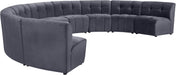Limitless Velvet 9pc. Modular Sectional - Sterling House Interiors
