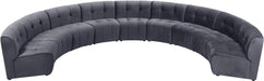 Limitless Velvet 9pc. Modular Sectional - Sterling House Interiors