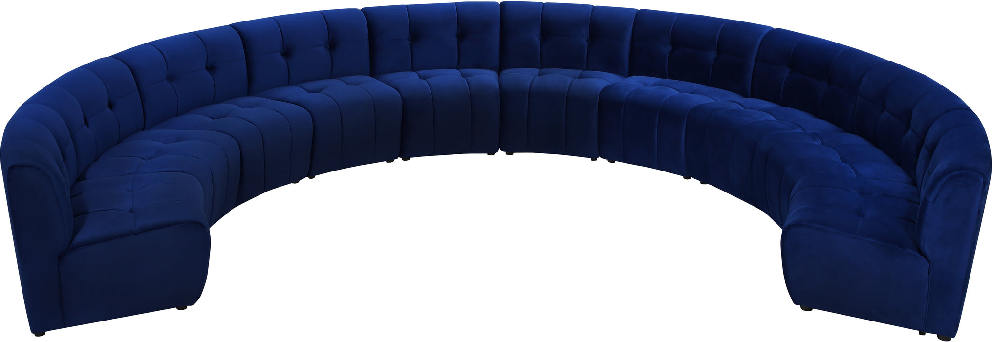 Limitless Velvet 10pc. Modular Sectional - Sterling House Interiors